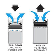 Prepara - Evak Black Gloss Home & Kitchen Xlarge