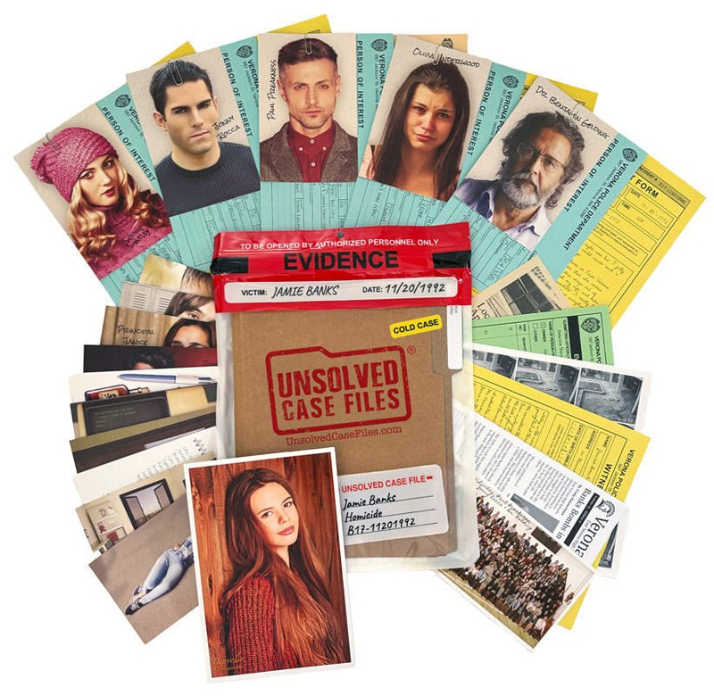 Pressman - Unsolved Case Files - Jamie Banks Toys & Games