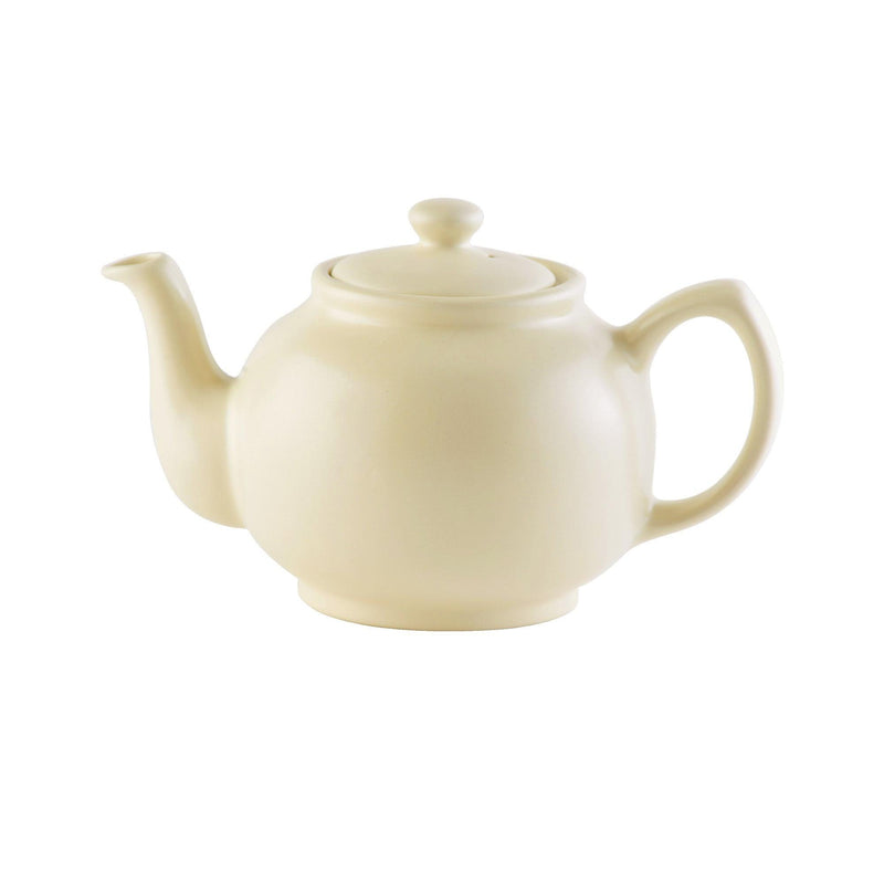 Price & Kensington - Matte Teapot 6Cup Cream 1100Ml/35Oz - Limolin 