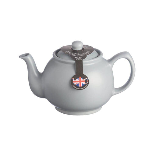 Price & Kensington - Matte Teapot 6Cup Grey 1100Ml/35Oz - Limolin 