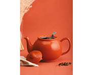 Price & Kensington - Brights Teapot 6Cup 1100Ml/35Oz Home & Kitchen Burnt - Orange