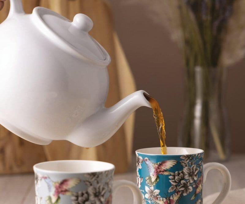 PRICE & KENSINGTON - CLASSIC 6 - CUP TEAPOT| White Home & Kitchen