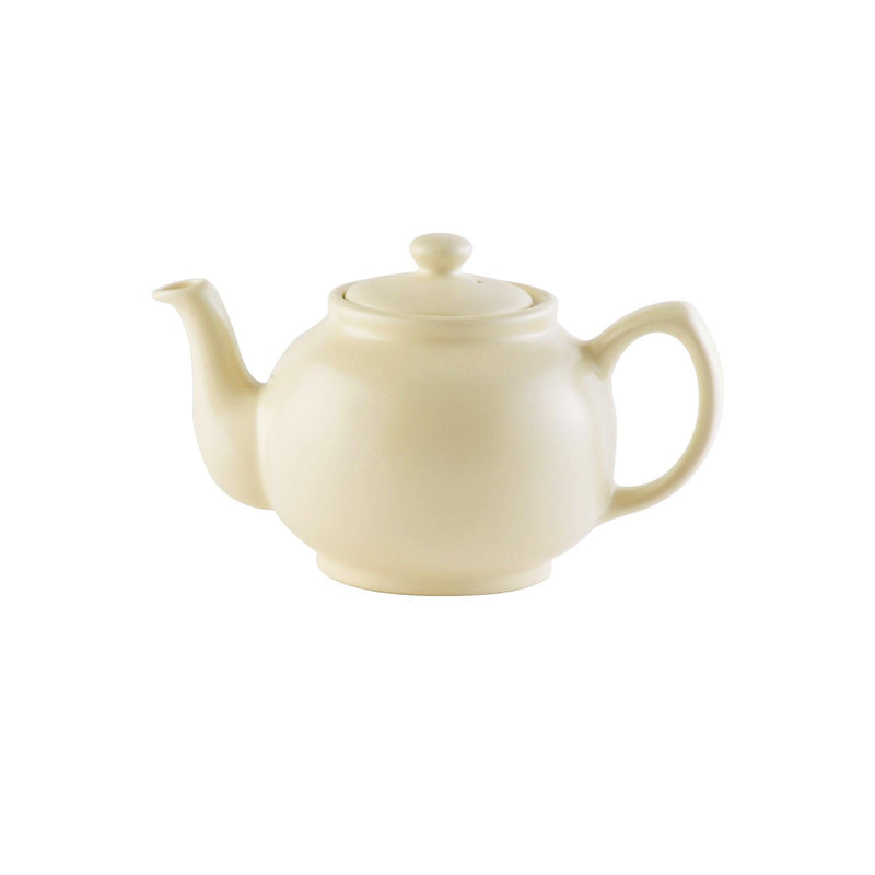 PRICE & KENSINGTON - MATTE 2 - CUP TEAPOT| Cream Home & Kitchen
