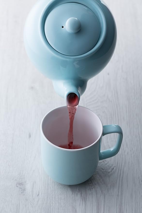 Price & Kensington - Pastel Teapot 2Cup 450Ml/15Oz Home & Kitchen Blue