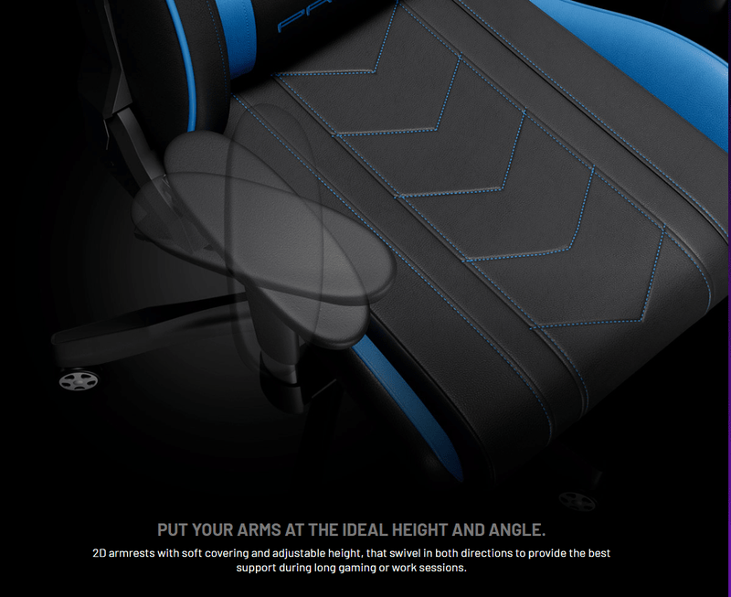Primus - Thronos 100T Gaming Chair Furniture Blue