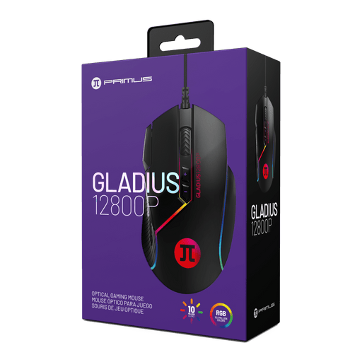 Primus - Wired Gaming Mouse - GLADIUS12800P (PMO - 103) Electronics