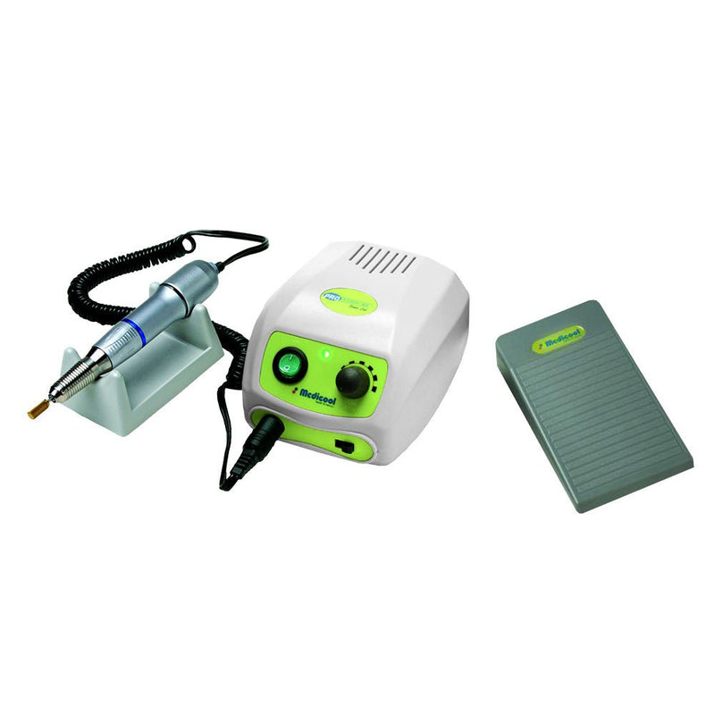 Medicool - Pro Power 35K Super Lab Electric Nail File | 35,000 RPM – Super Lab filing system with foot pedal
