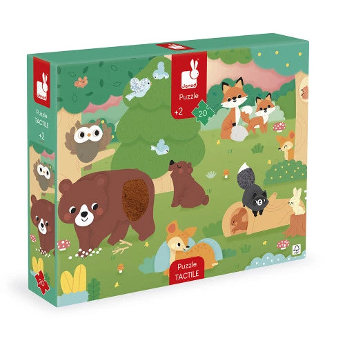 Janod - PUZZLE- TACTILE FOREST