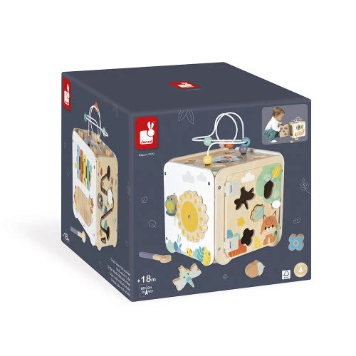 Janod - PURE -  LARGE MULTI-ACTIVITY CUBE