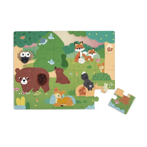 Janod - PUZZLE- TACTILE FOREST