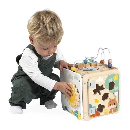Janod - PURE -  LARGE MULTI-ACTIVITY CUBE