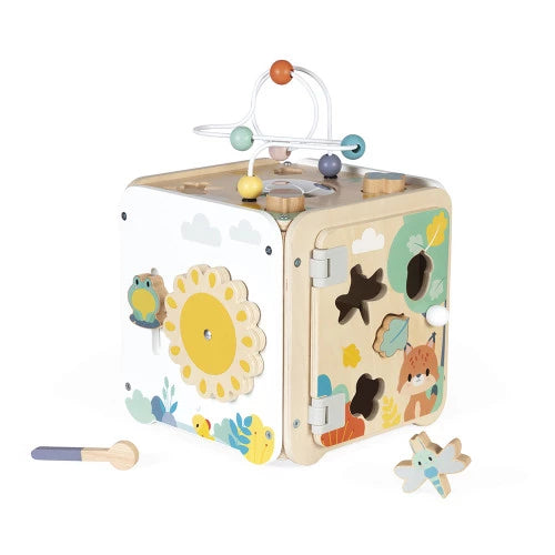 Janod - PURE -  LARGE MULTI-ACTIVITY CUBE