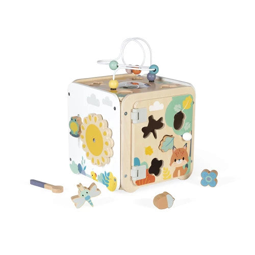 Janod - PURE -  LARGE MULTI-ACTIVITY CUBE