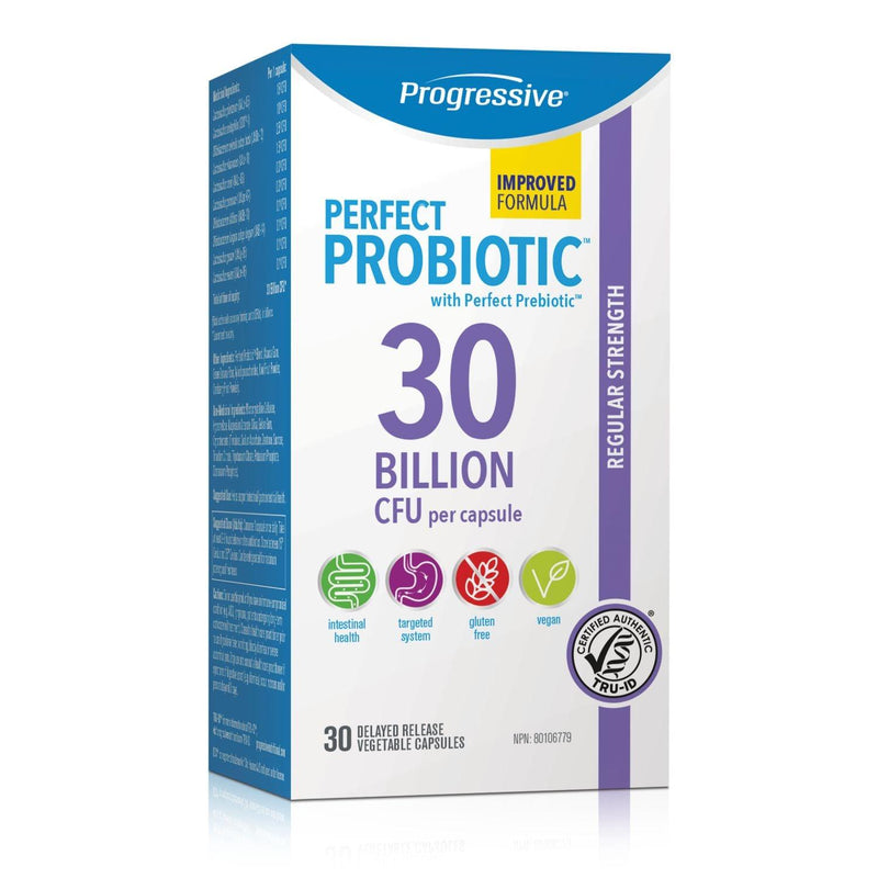 Progressive - Perfect Probiotic 30 Billion NEW 30 Caps