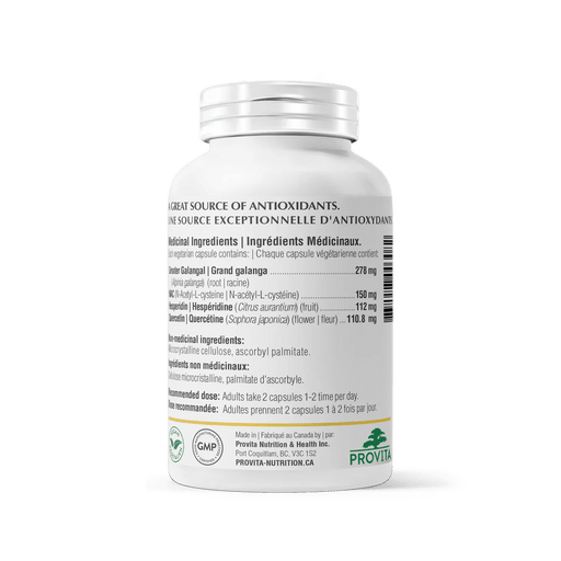 Provita - FlavoNAC 60Vcaps Health & Wellness