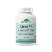 Provita - Liver Hepato - Protect 45 Vcaps Health & Wellness