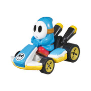 Hot Wheels - Mario Kart 1:64 Scale Die-Cast Vehicle - Blue Shy Guy - Product detail or play view 2