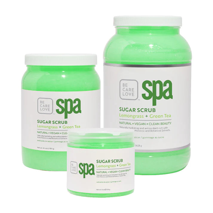 BCL Spa - Sugar Scrub Lemongrass + geen Tea