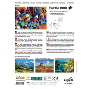 Puzzles 1000 pieces 685X480mm LAN CAPE - Hot air balloons