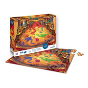 Puzzles 200pièces 480X330mm Le Trésor des Dragons