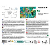 Puzzles children 36 pieces 330X230mm South America
