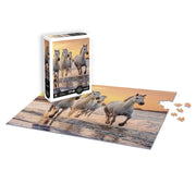 Puzzles 500 pieces XL 685X480mm Galloping horses