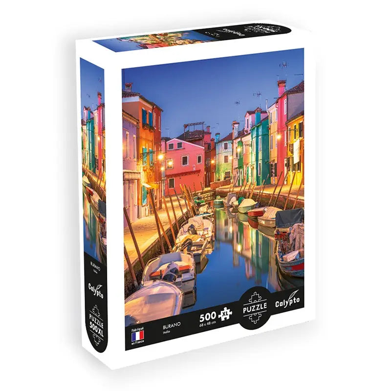 Puzzles 500 pieces XL 685X480mm Burano Italy