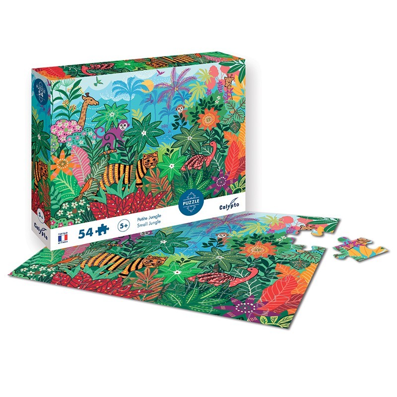 Puzzles 54 pieces 475X330mm Small Jungle