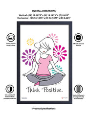 Pyramid America - Philosophie - Positive - 11"x17" Gel Print Home & Kitchen