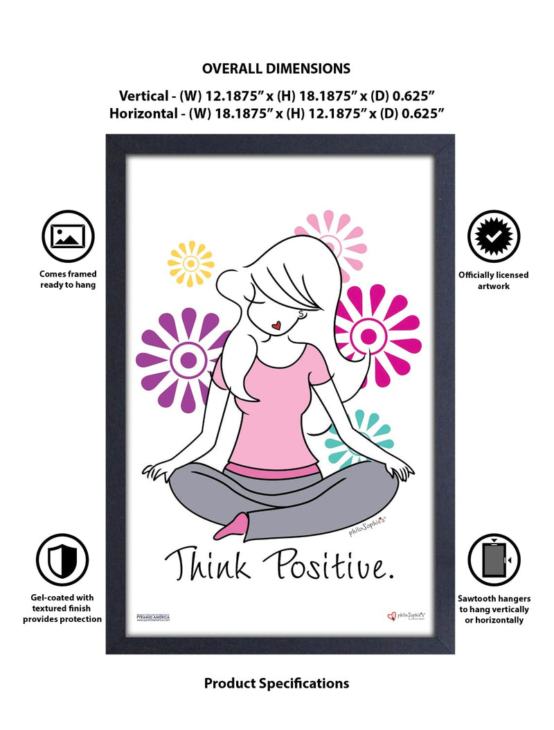 Pyramid America - Philosophie - Positive - 11"x17" Gel Print Home & Kitchen