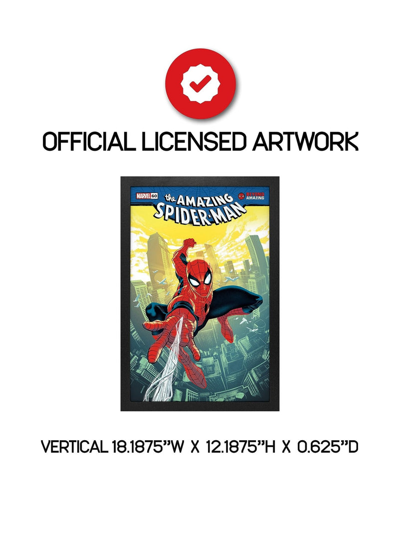 Pyramid America - Spiderman - Swinging - 11"x17" Gel Print Home & Kitchen