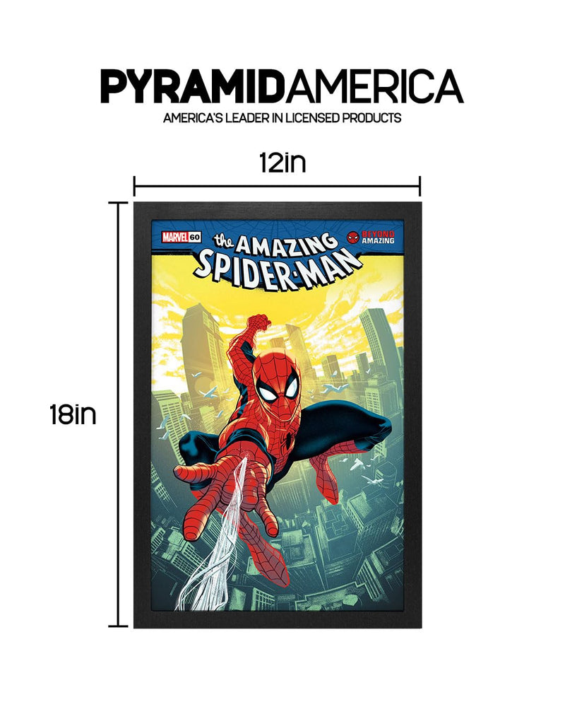 Pyramid America - Spiderman - Swinging - 11"x17" Gel Print Home & Kitchen