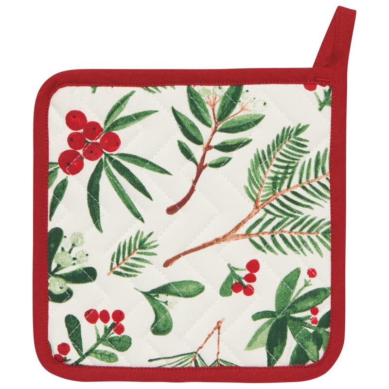 Now Designs - Winterberry Christmas Potholder