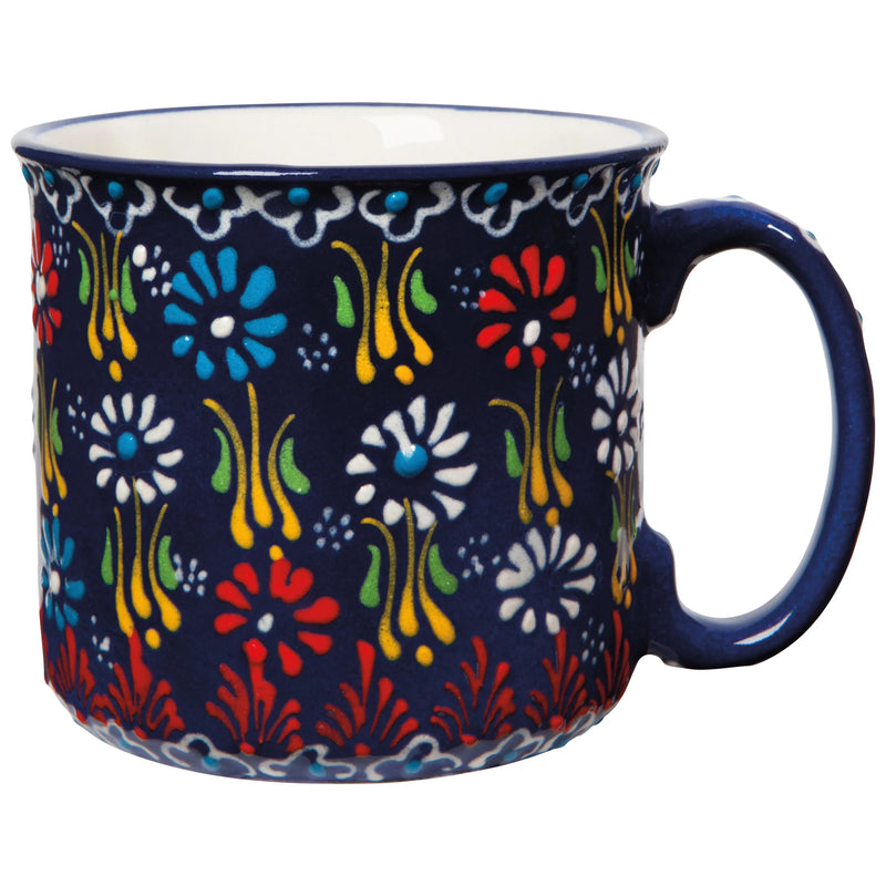 Heirloom - Mug 12oz Evani Multi Azure