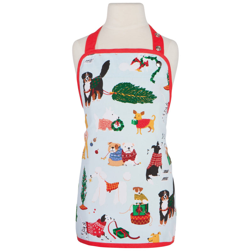Jubilee - Holiday Hounds Kid's Christmas Apron