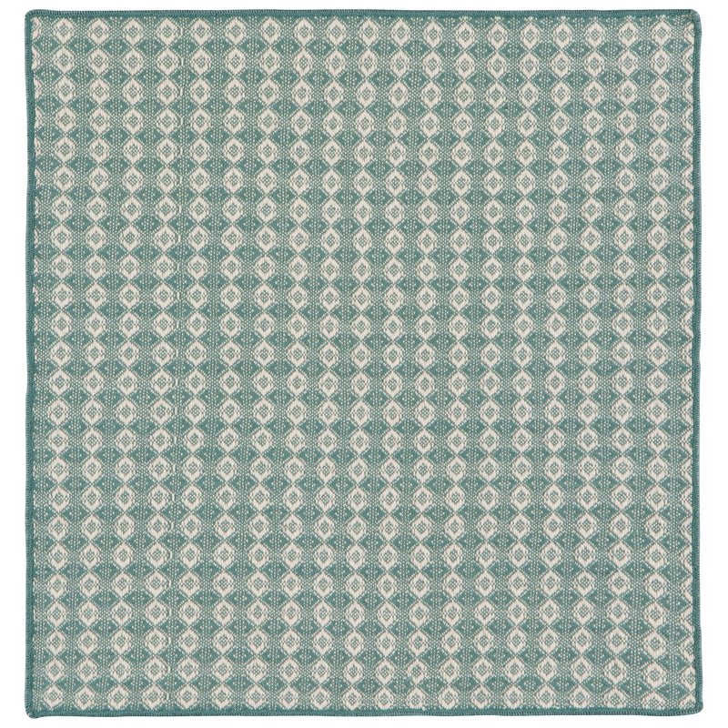 Heirloom - Set/2 Dishcloth Facet Lagoon
