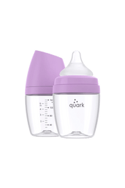 Quark - BuubiBottle MINI 2 Pack - PURPLE 5 oz Mother & Baby