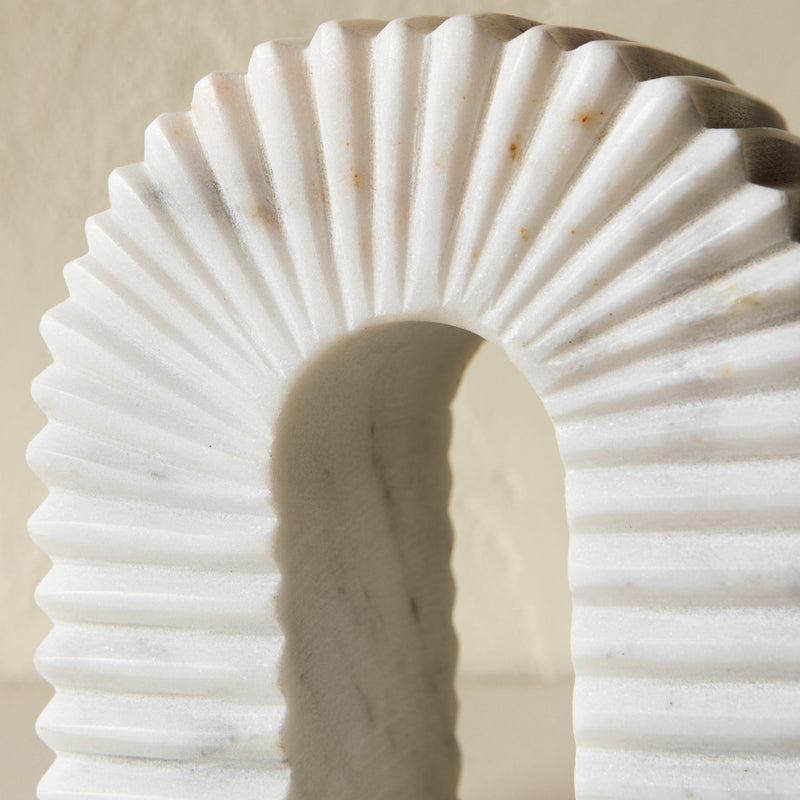 Heirloom - Arch Marble Bookend