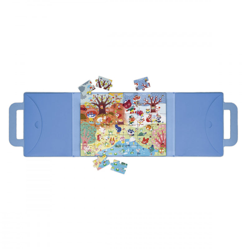 Janod - Magneti'Puzzle 4 Seasons - 36 Pieces - alternate view