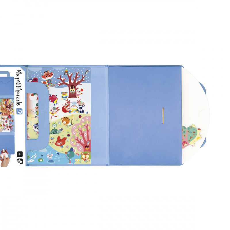 Janod - Magneti'Puzzle 4 Seasons - 36 Pieces - alternate view