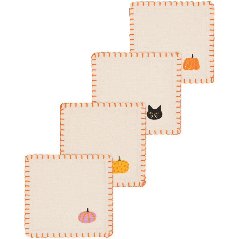 Jubilee - Hallows' Eve Halloween Cocktail Napkins Set of 4