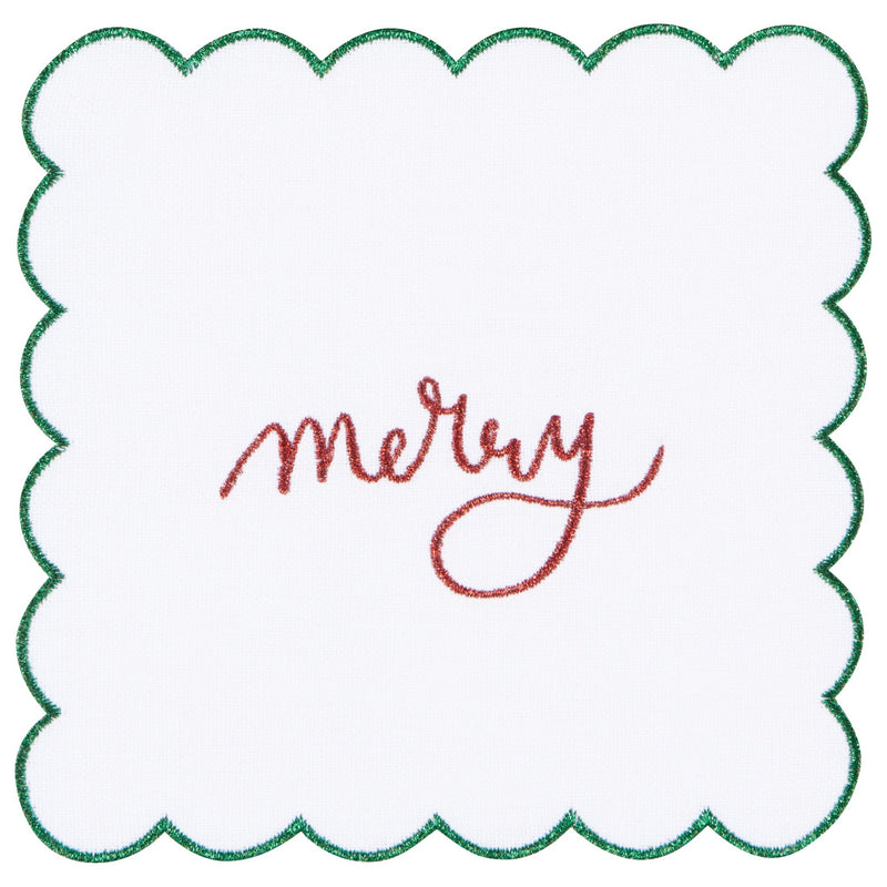 Jubilee - Merry Everything Christmas Cocktail Napkins Set of