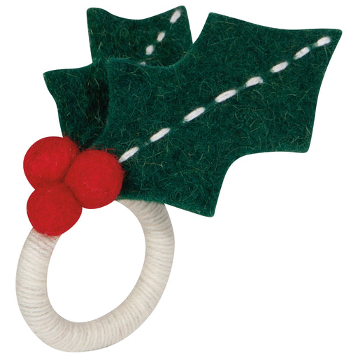 Now Designs - Winterberry Christmas Felt Napkin Ring