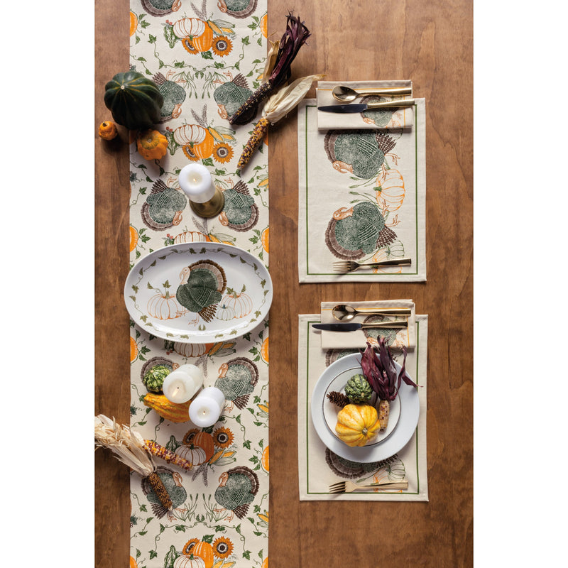 Now Designs - Cornucopia Printed Placemat - lifestyle