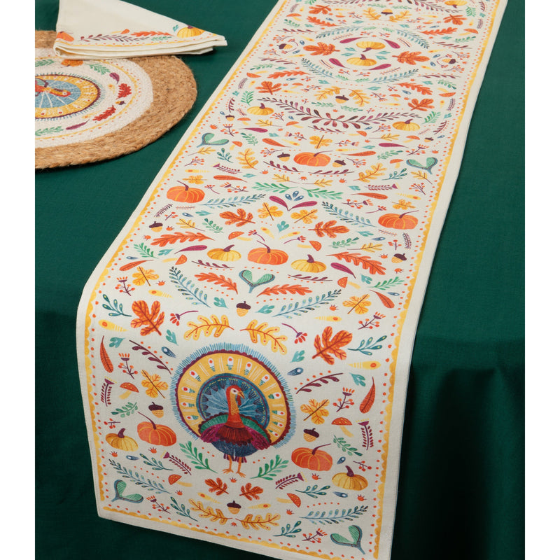 Now Designs - Autumn Plenty Thanksgiving Runner - lifestyle