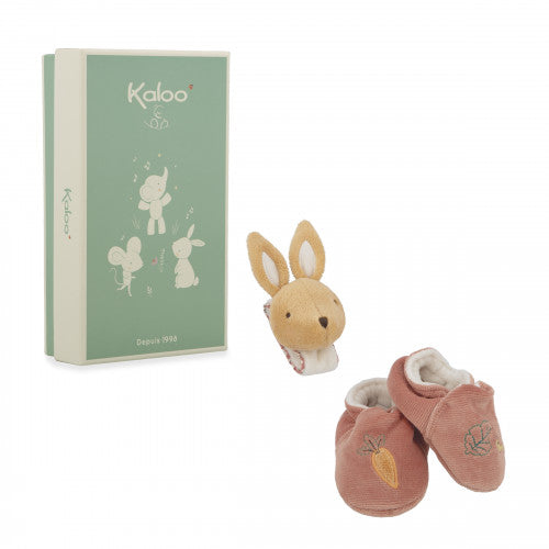 Kaloo - SOUND WRISTBAND & SLIPPERS - RABBIT