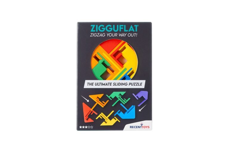 RECENT TOYS - Zigguflat Puzzle (12 Pc / Display) Toys & Games