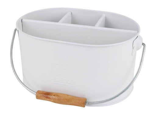 REDECKER - Portable Metal Caddy 24X17X13Cm Home & Kitchen White