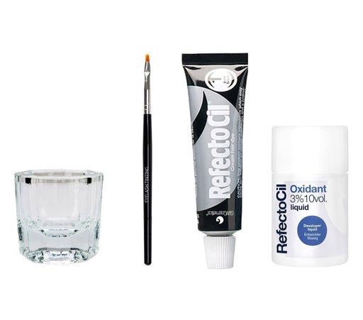 REFECTOCIL - Black 1 Oxidant+Brush+Bowl