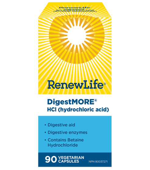 Renew Life - Digest More HCL 90 Vcap Beauty & Personal Care